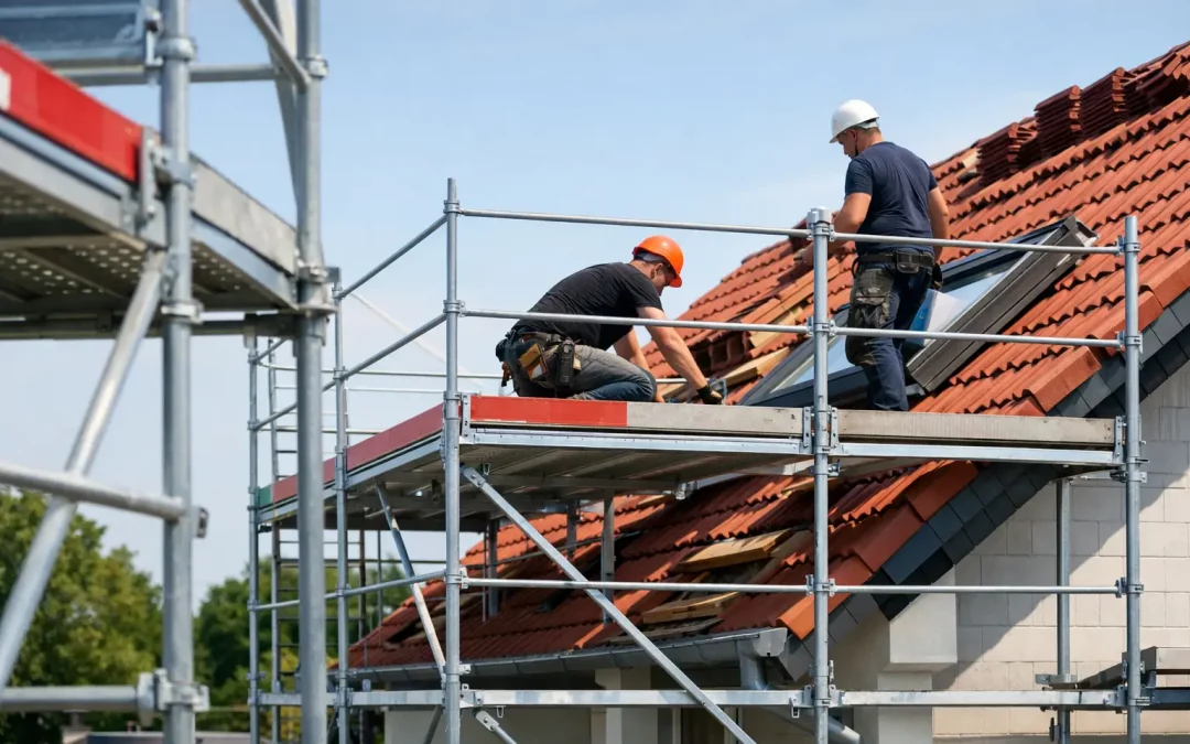 Gerüst für Dacharbeiten leihen – worauf es ankommt