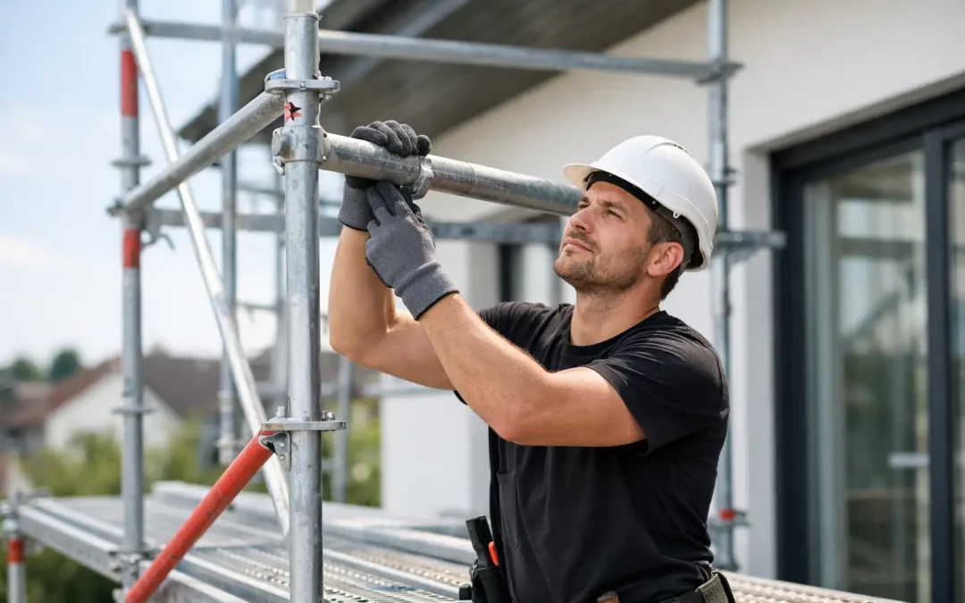 Gerüst selbst aufbauen erlaubt – was gilt?