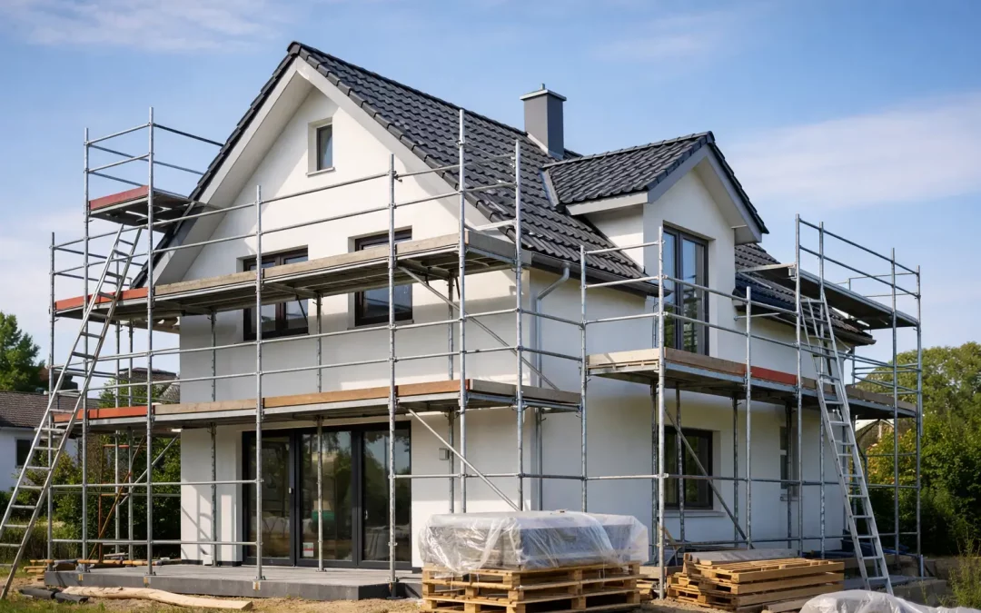 Welches Gerüst für ein Einfamilienhaus?
