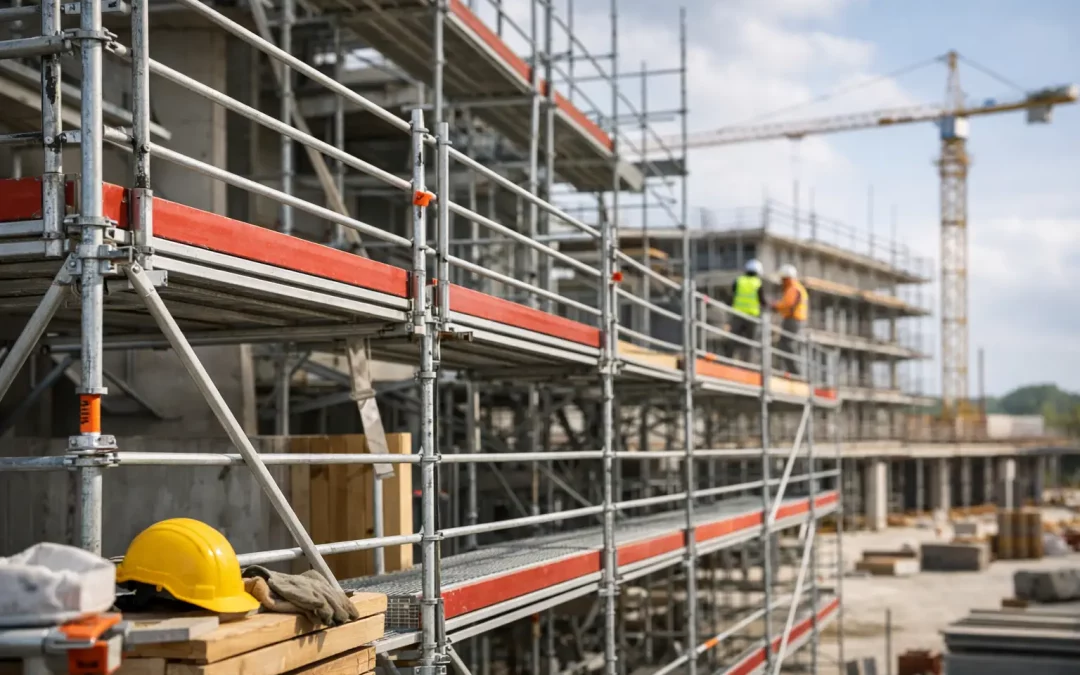 Gerüst für gewerbliche Baustellen mieten