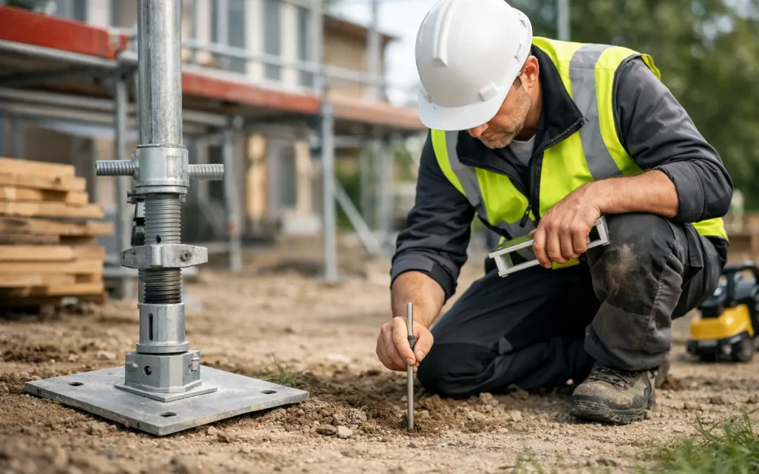 Gerüstuntergrund vorab prüfen für sicheren Stand