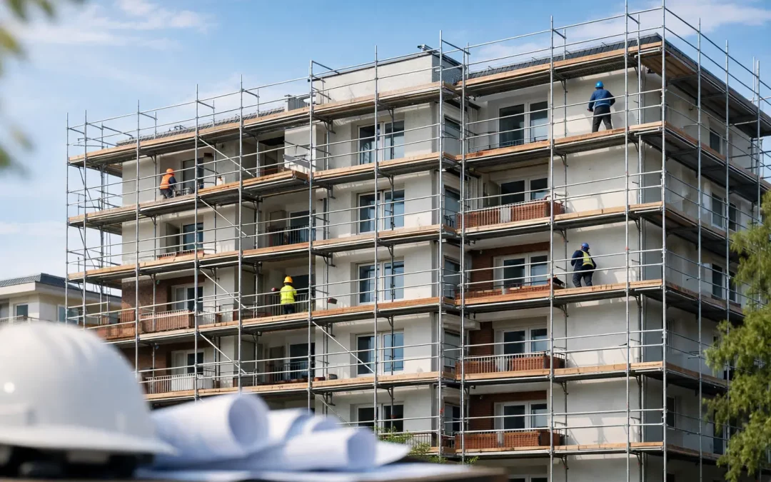 Mietgerüst für Mehrfamilienhaus richtig planen
